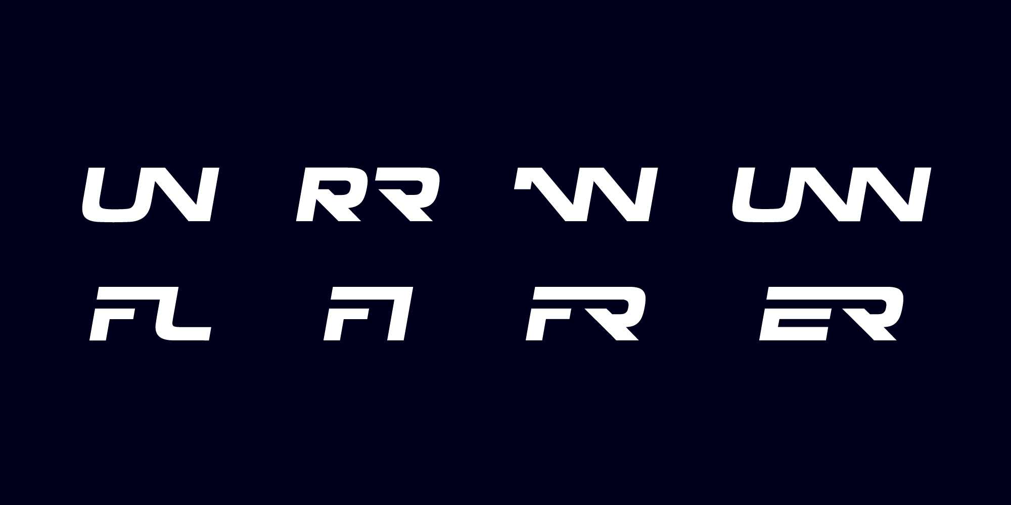 FONT PREVIEW RUNNER-14