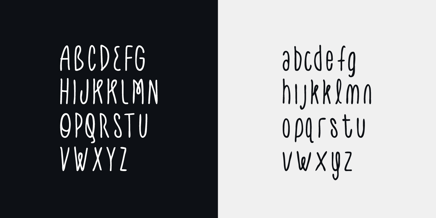 FONT PREVIEW MBF SILVERY NIGHT-16