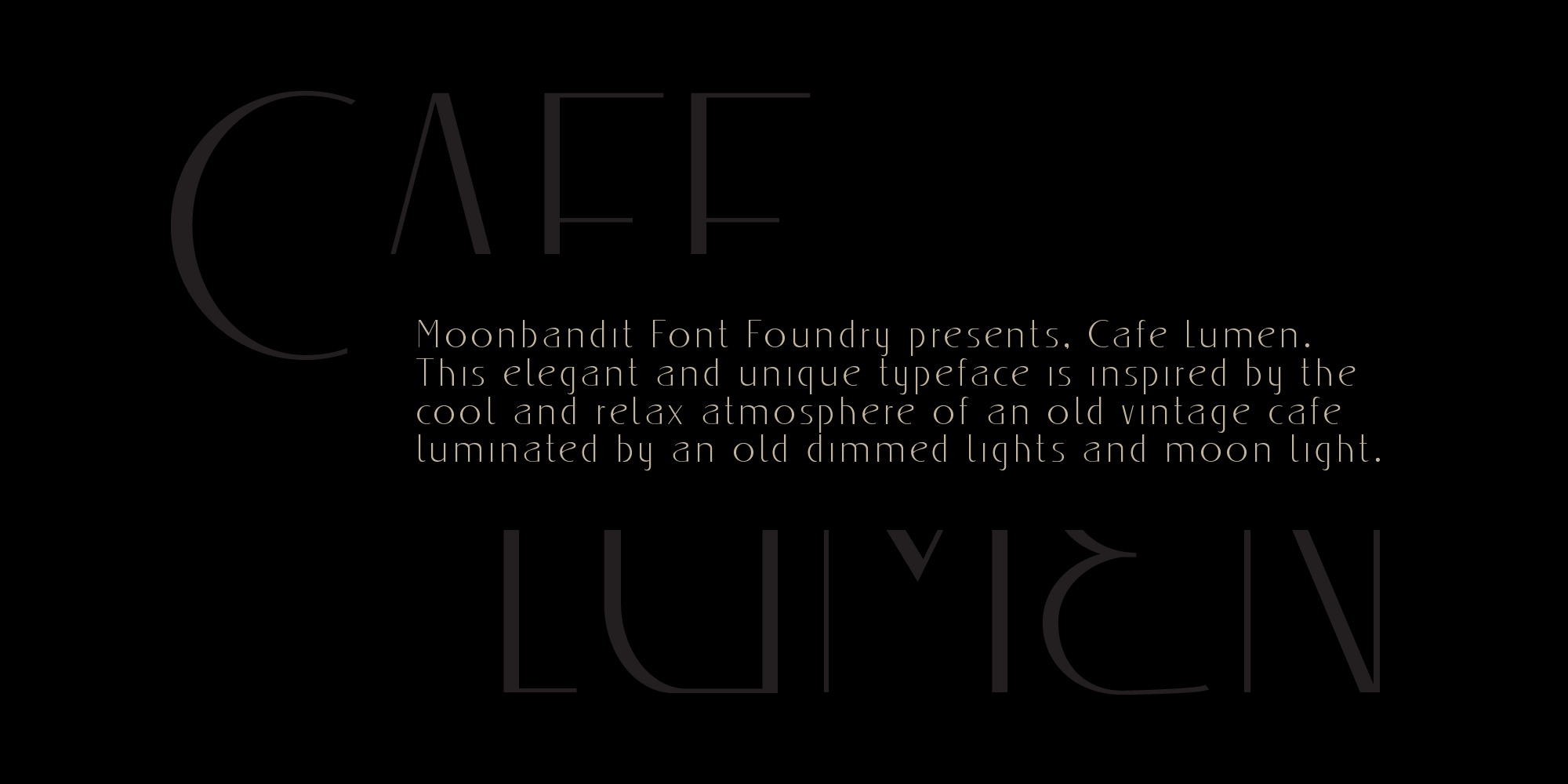 FONT PREVIEW CAFE LUMEN-18