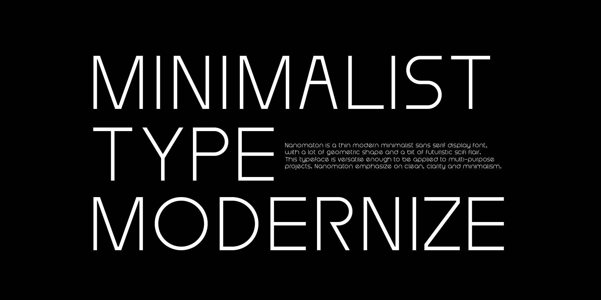 FONT PREVIEW NANOMATON-14