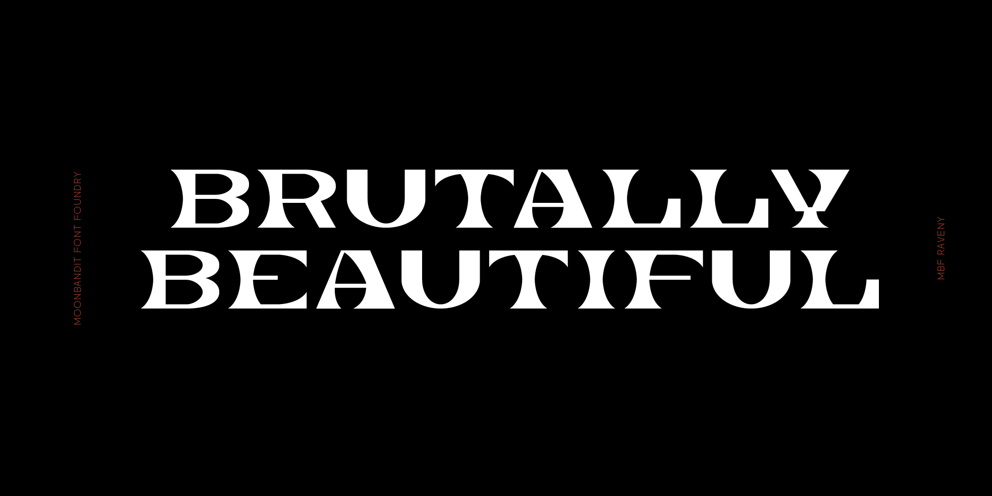 FONT PREVIEW RAVENY-14