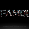 Infamous Chrome Text Effect