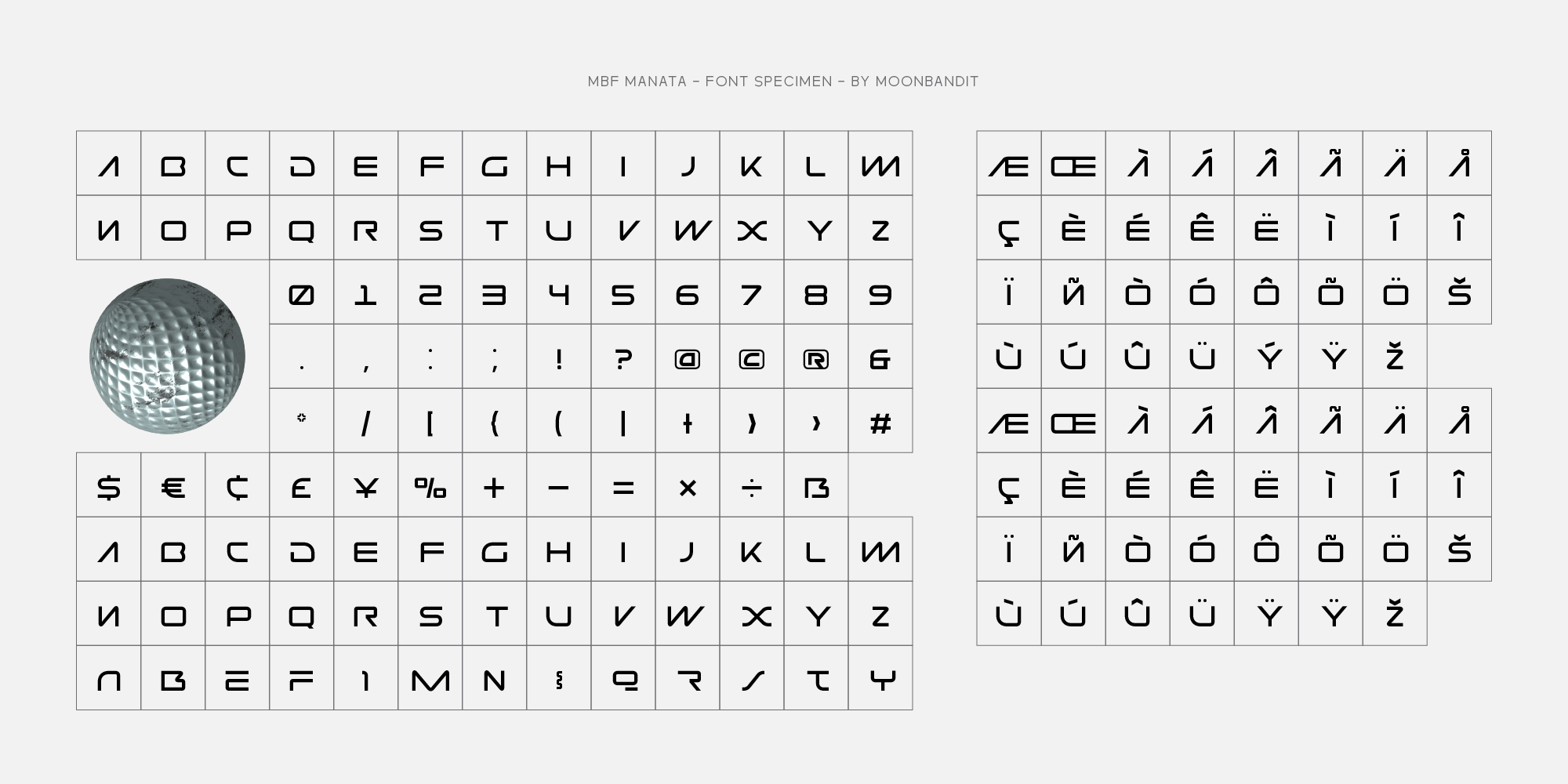 FONT PREVIEW MANATA 2022-15