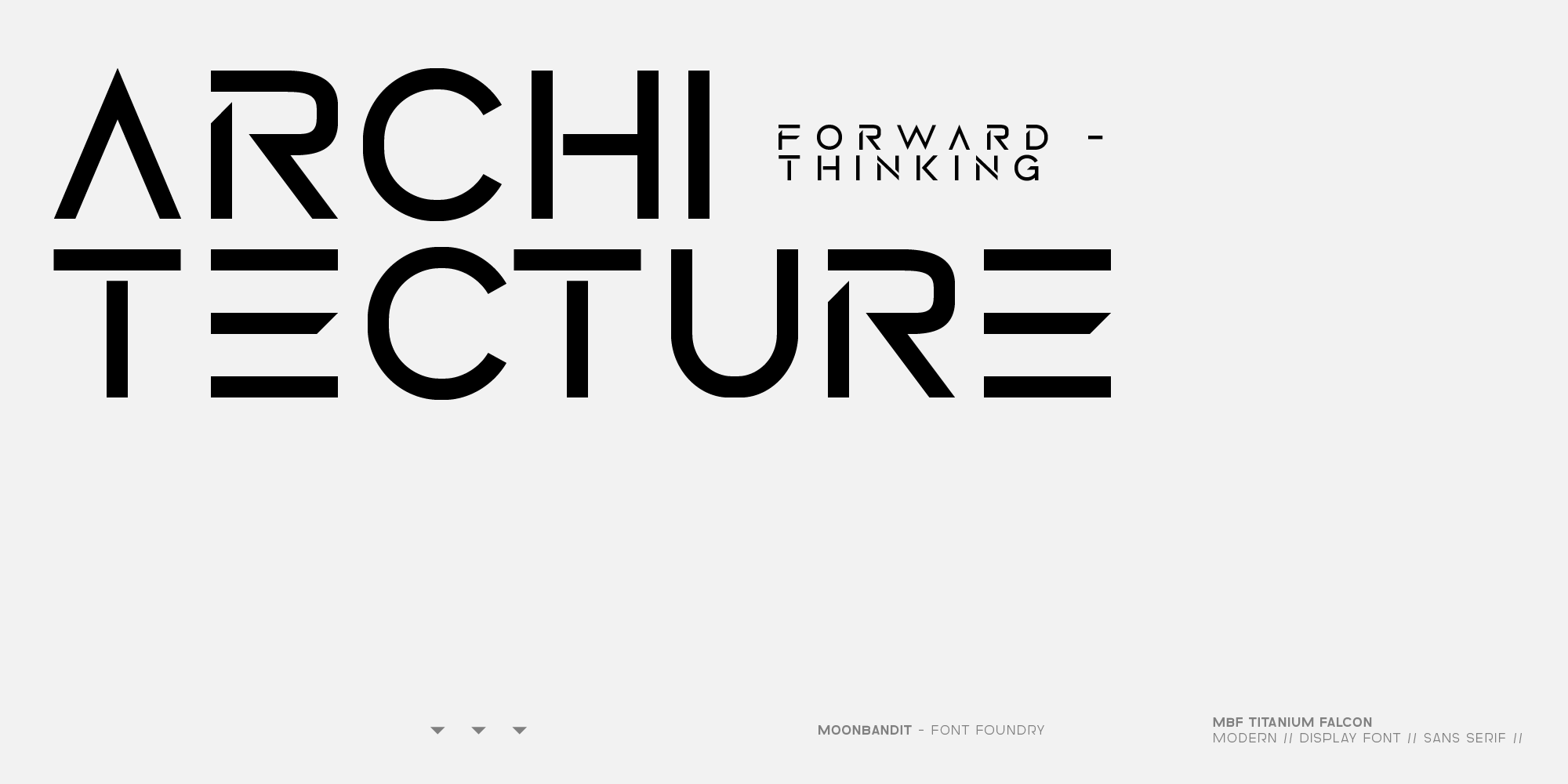 FONT PREVIEW TITANIUM FALCON_12