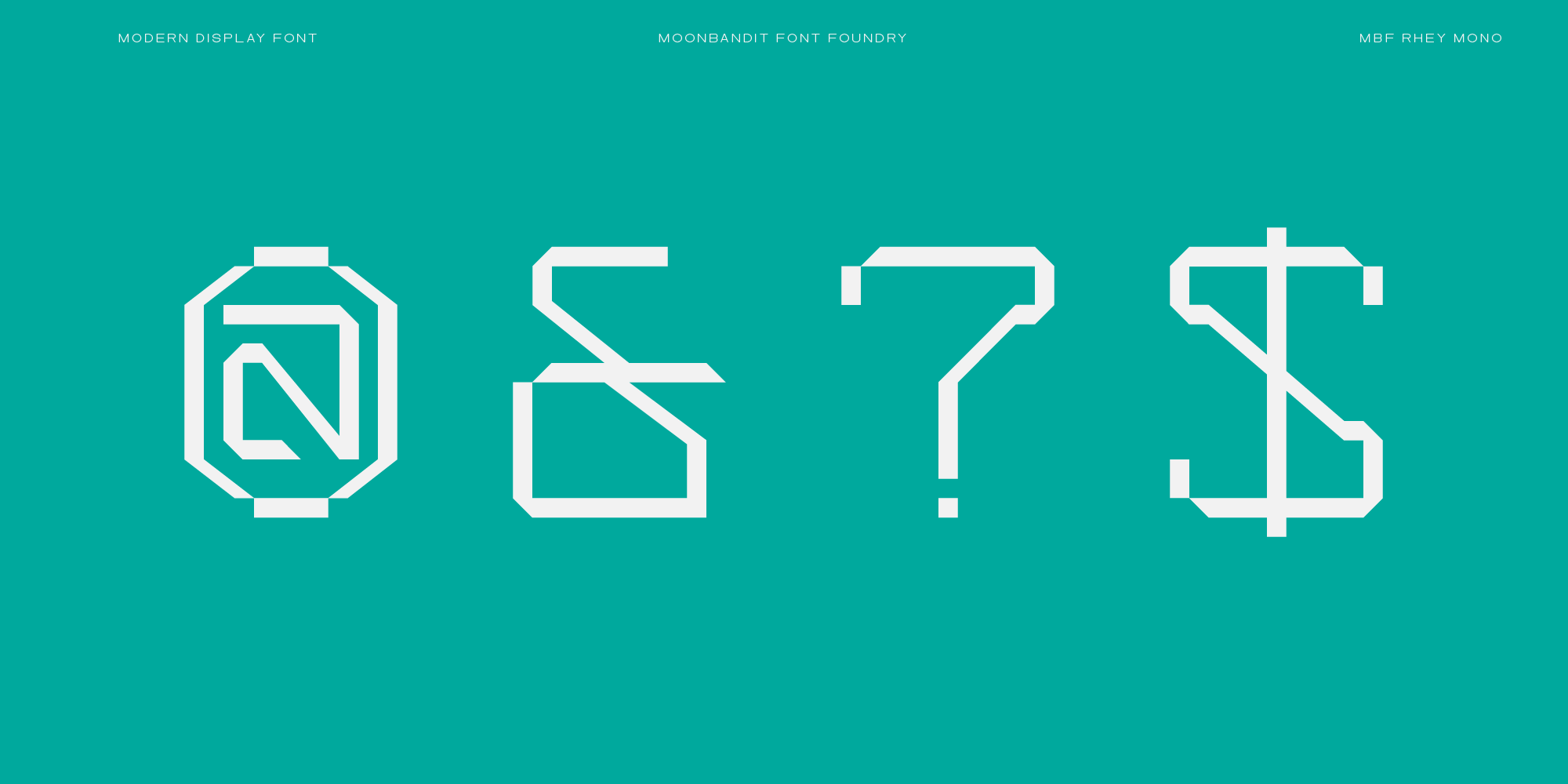 FONT PREVIEW RHEY MONO_12